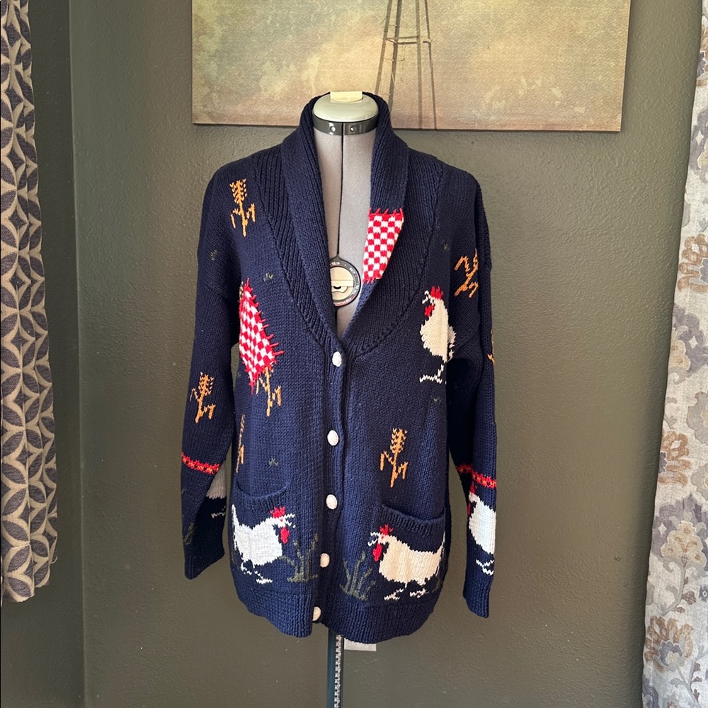The Eagles Eye Chicken Cardigan (S)